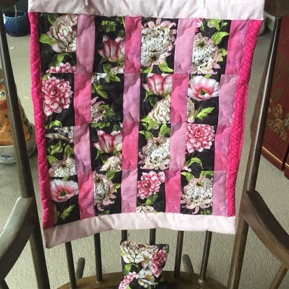 New. Handmade Doll Quilt - Picture 2 of 7